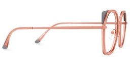 Edie Dunkelrosa Cateye Brille3