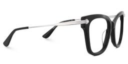 Vernella Schwarz Quadratisch Brille4