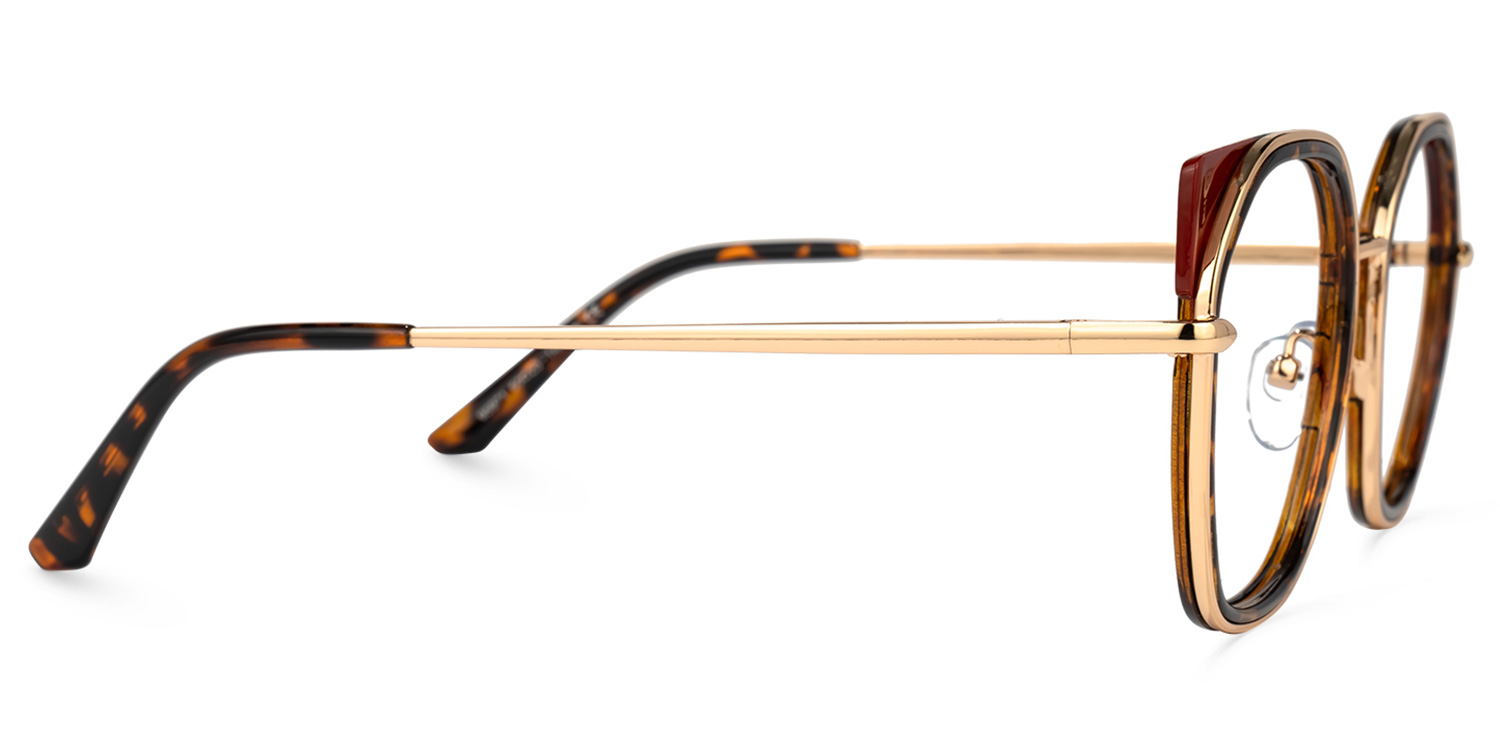 Edie Braun-Tortoise Cateye Brille3