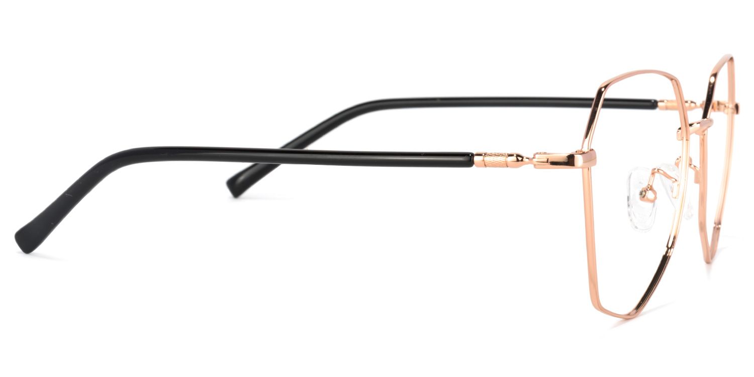 Joo Rosa Gold Geometrische Brille3