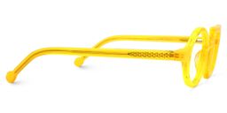 Paola Gelbe Asymmetrische Brille2