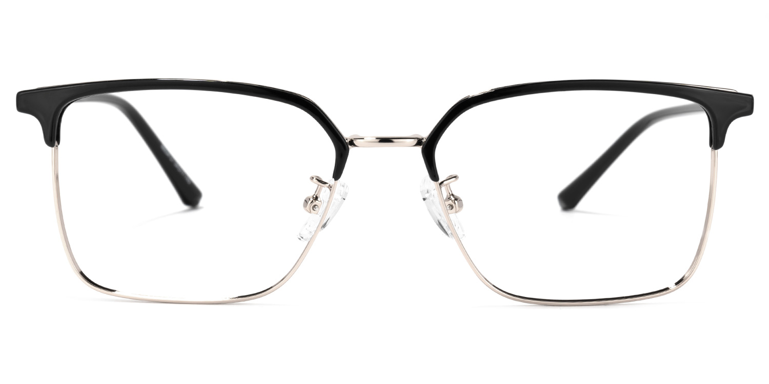 Gisela Schwarz Rechteckig Brille