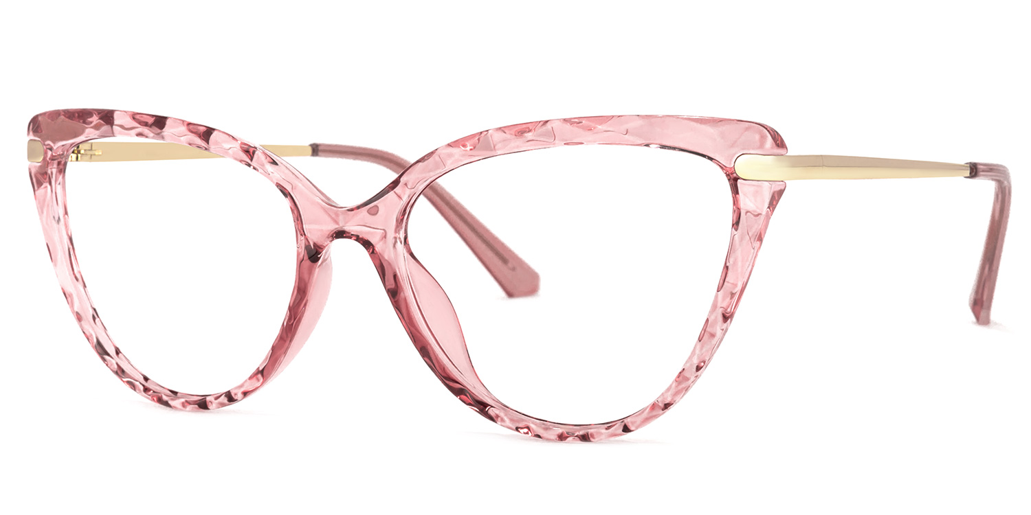 Lucas Rosa Cat Eye Brille1