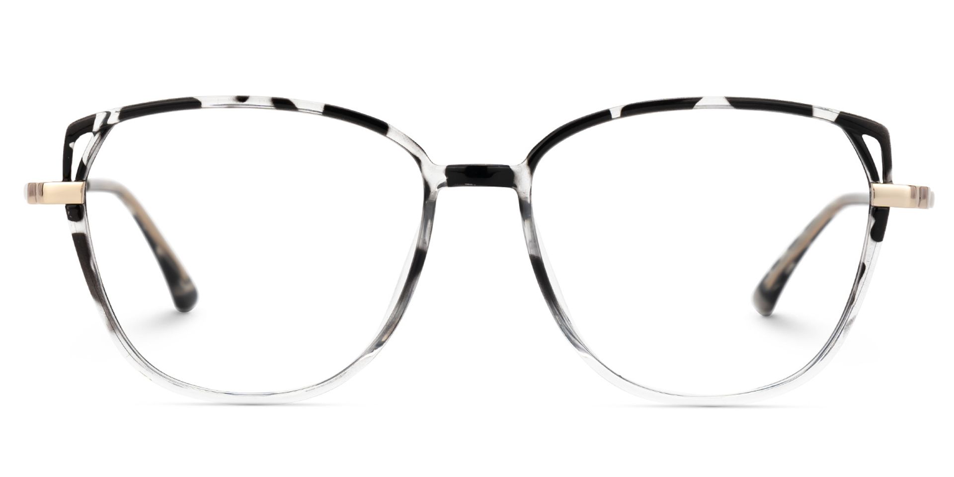 Haygood Schwarz-Tortoise Cateye Brille1