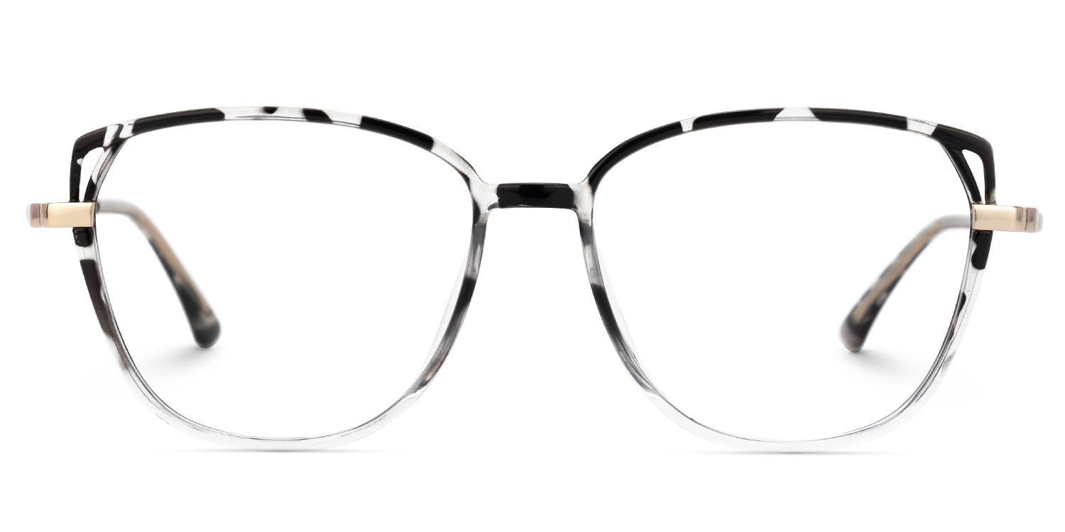 Haygood Schwarz-Tortoise Cateye Brille0