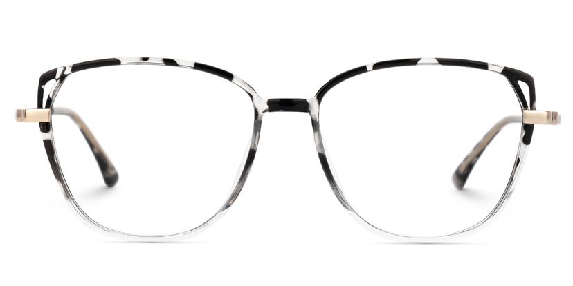 Haygood Schwarz-Tortoise Cateye Brille