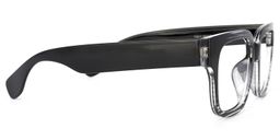 Colin Schwarz Rechteckig Brille3