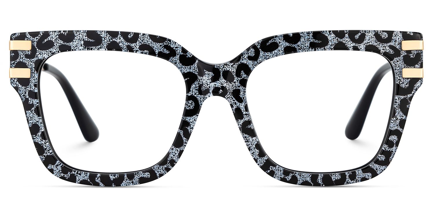 Lidia Grau-Leo Quadratisch Gemischte-Materialien Brille3
