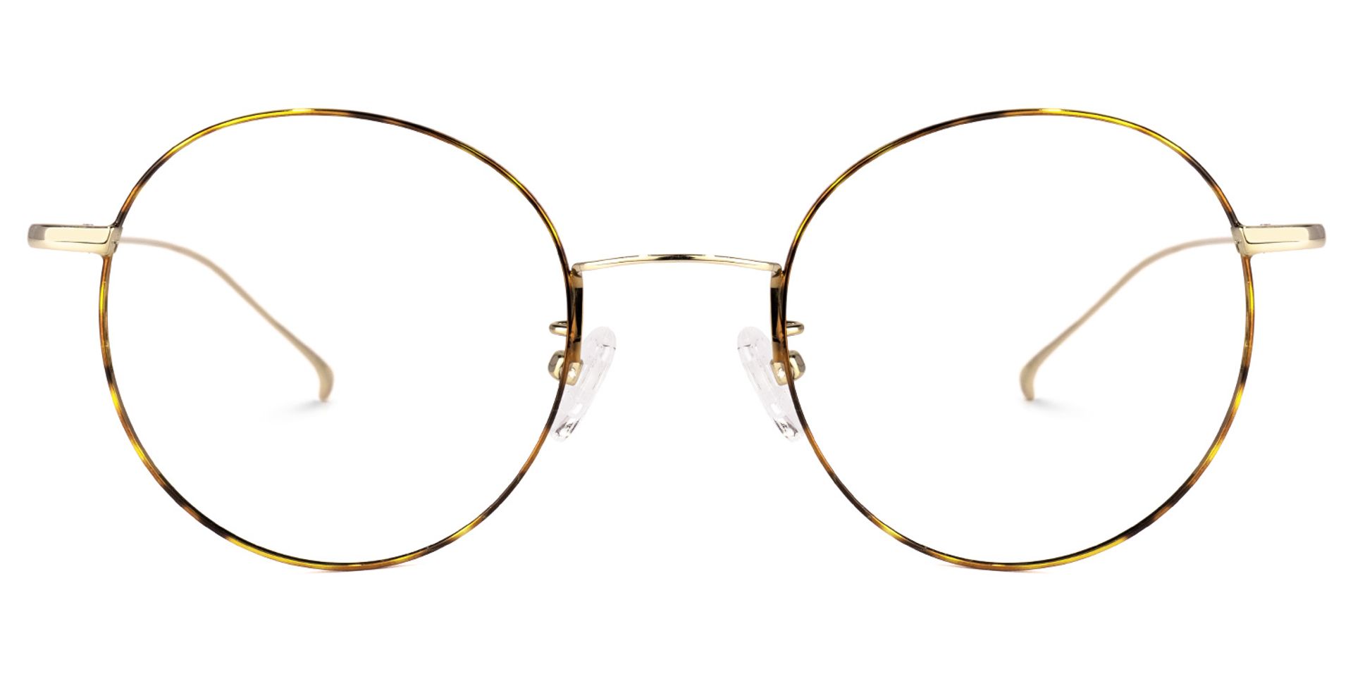 Spalding Gelb-Tortoise Rund Brille0