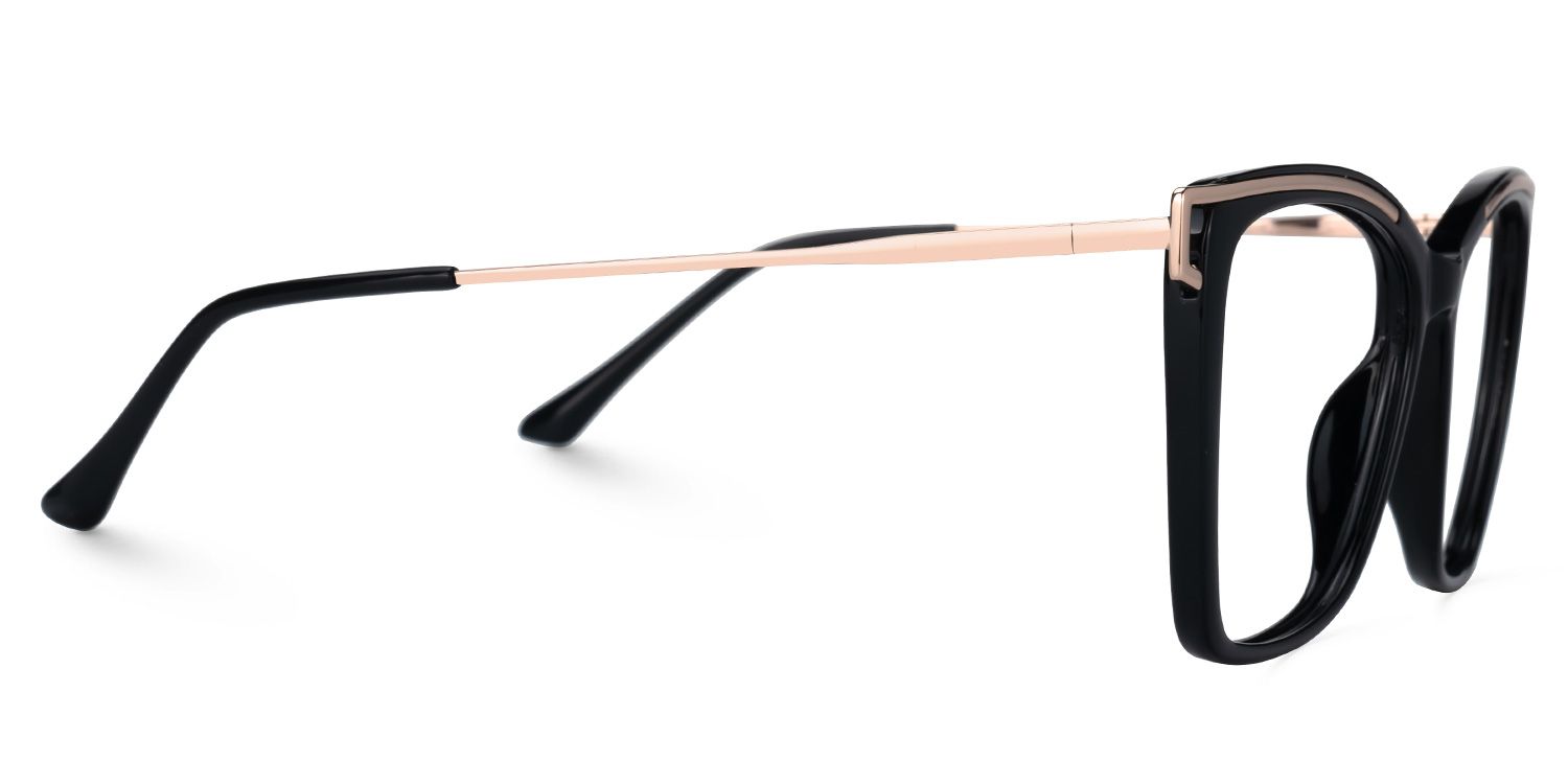 Matia Schwarz Quadratisch Brille3