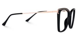 Matia Schwarz Quadratisch Brille3