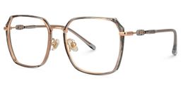 Jaylen Grau Geometrisch Brille1