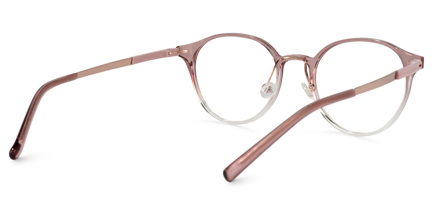 Laszlo Rosa Rund Brille3