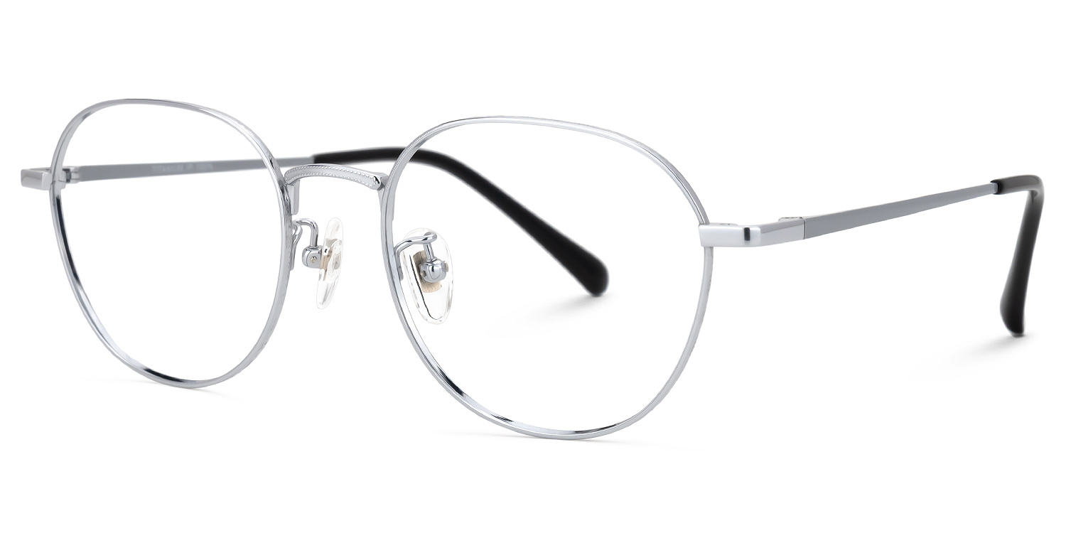 Abeni Silber Rund Brille1