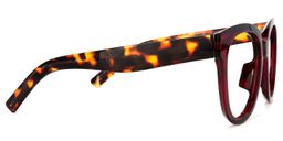 Harell Braun Quadratisch Brille3