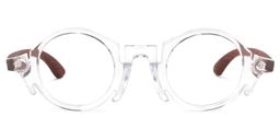 Charlie Klar Runde Brille0