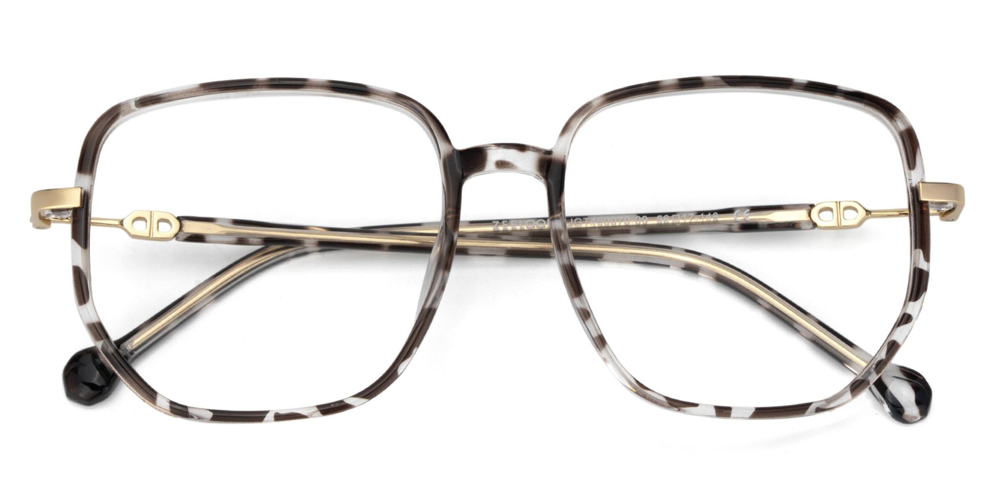 Joana Tortoise Geometrisch TR90 Brille1