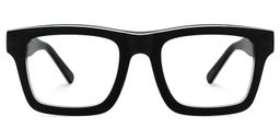 Noah Dunkelgrau Rechteckige Brille1