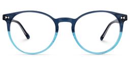 Ocasio Blau Rund Brille0