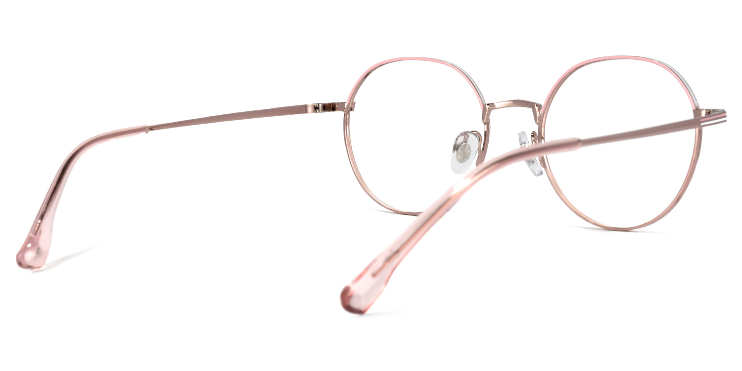 Ragan Rosa Rund Brille3