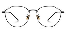 Burton Schwarz Rund Brille0