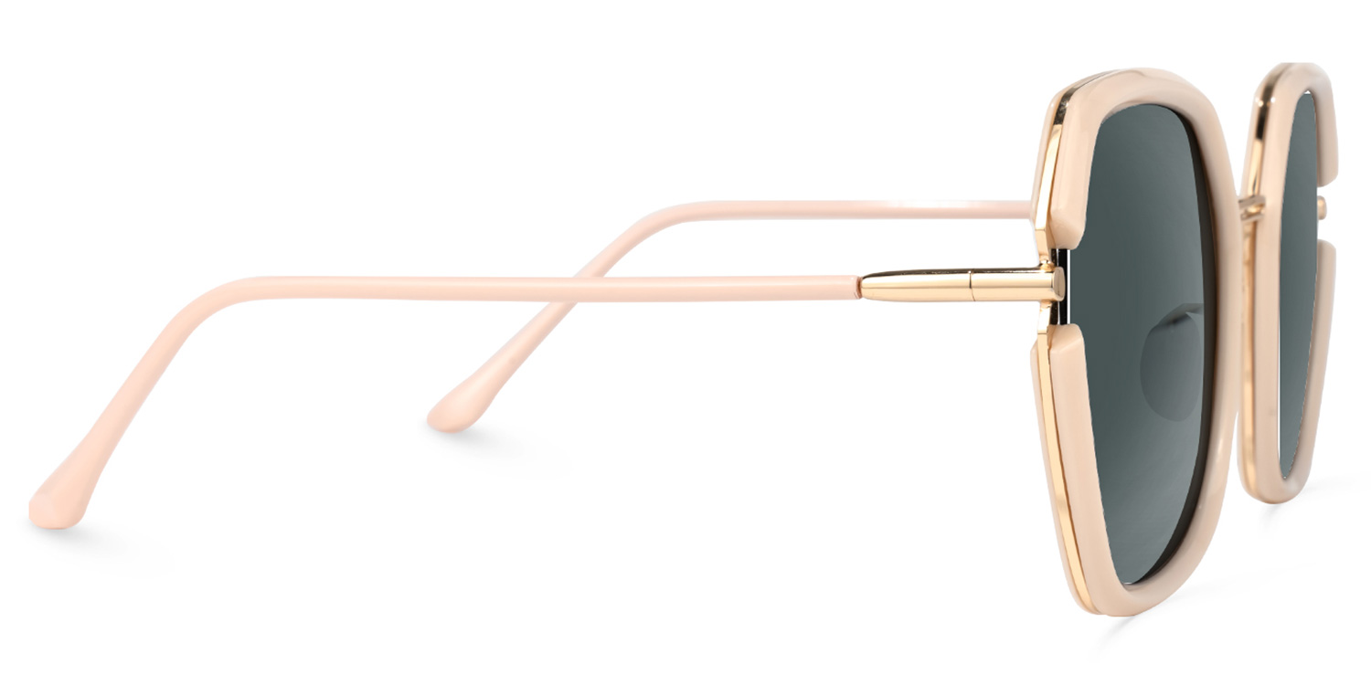 Kanoa Hellrosa Geometrisch Sonnenbrille3
