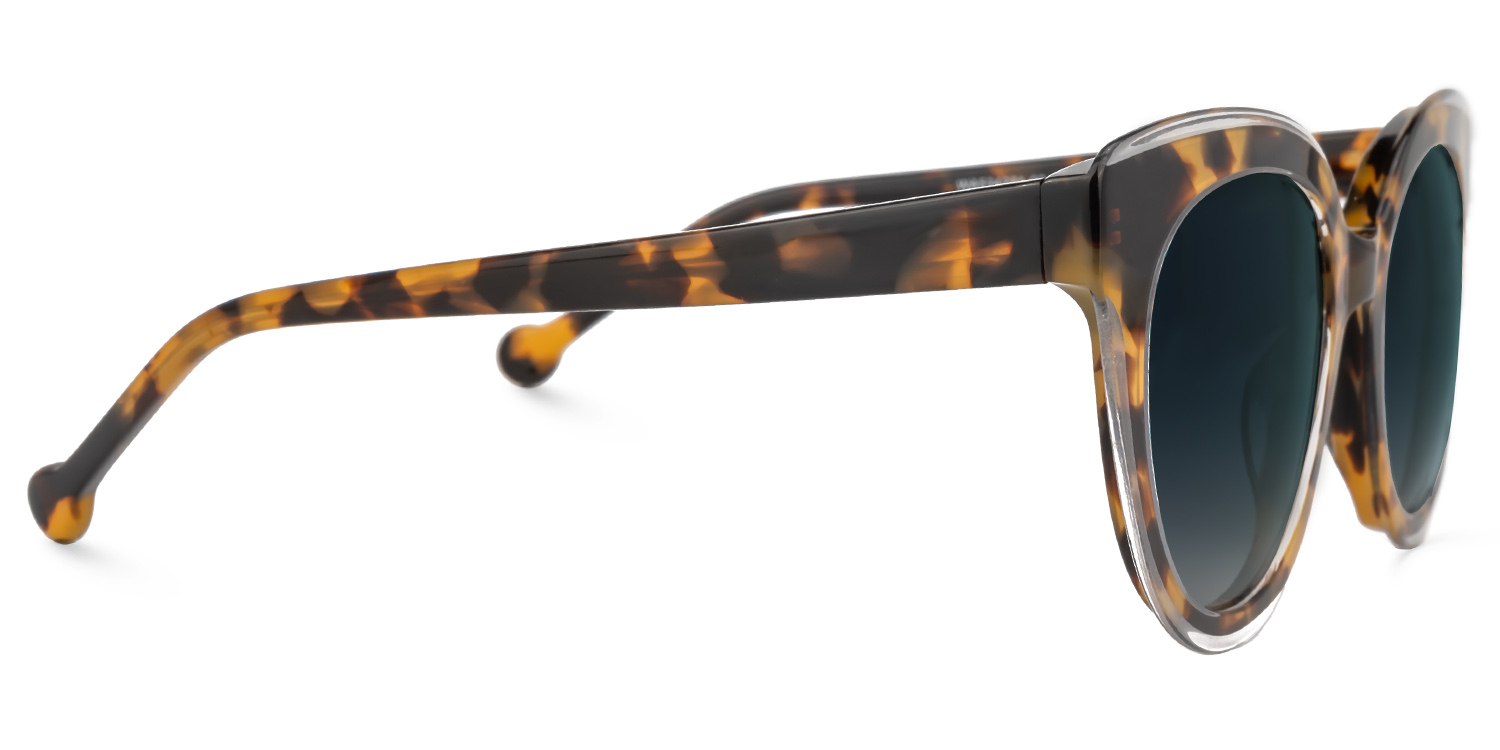 Ike Braun-Tortoise Cateye Sonnenbrille3
