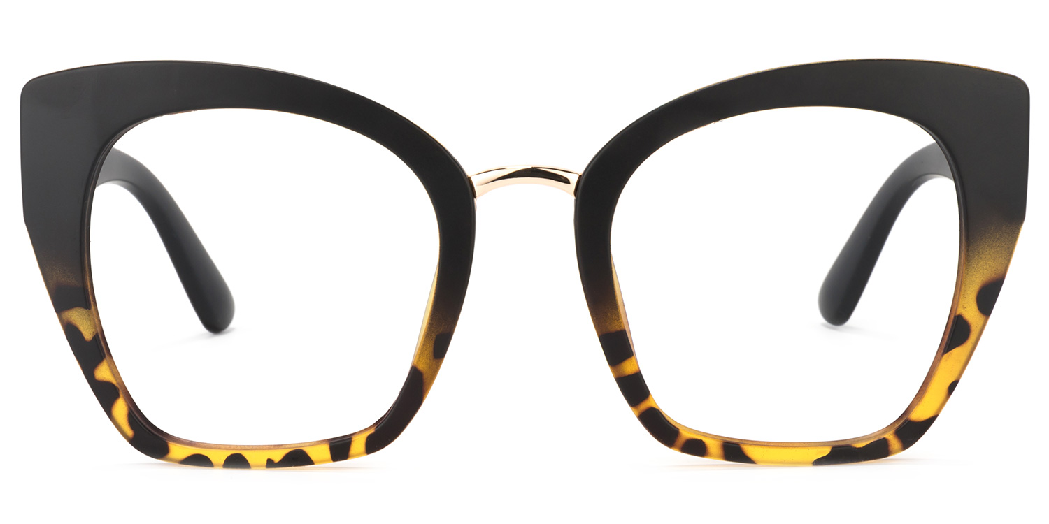 Denis Schwarz Schildkröte Cat Eye Brille0