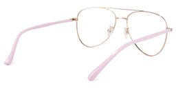 Paige Rosa Pilot Brille4