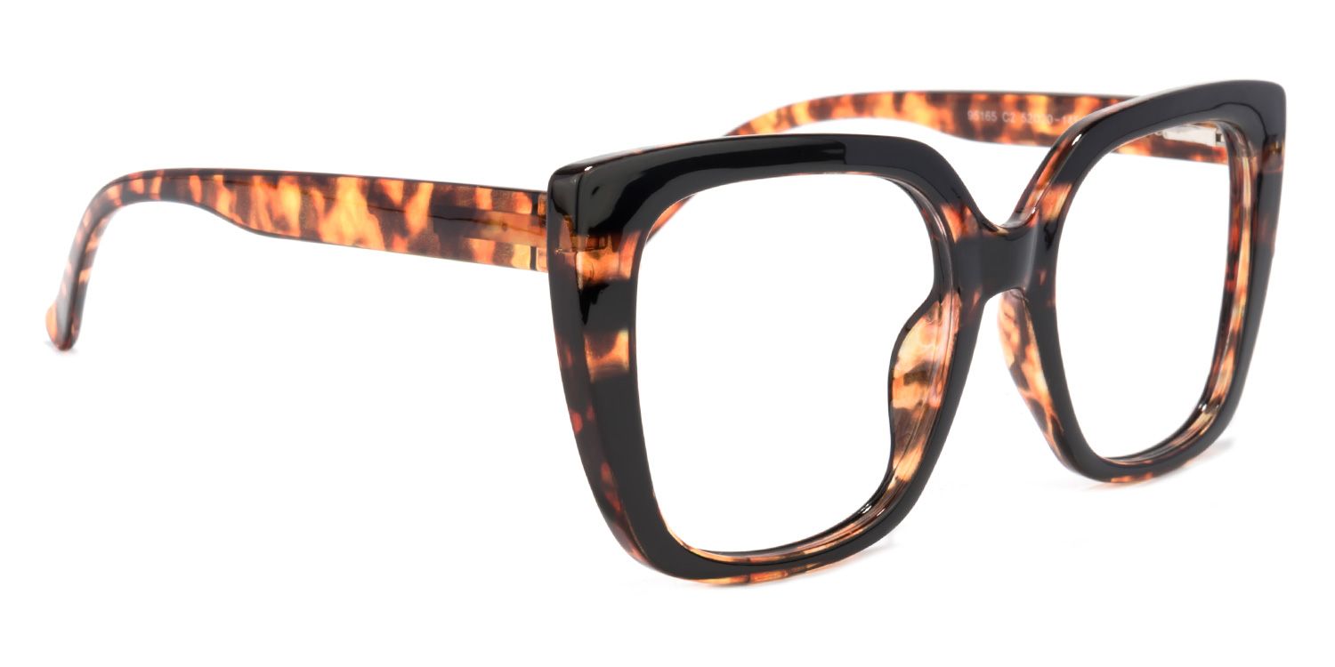 Brenda Tortoise Quadratische Brillen2
