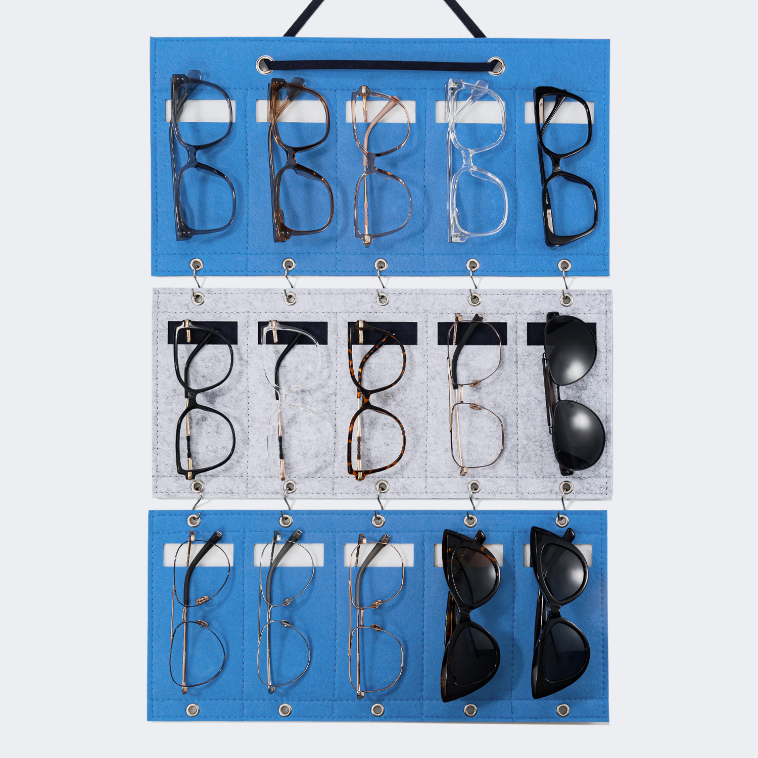 Praktische blau Klassen Hängende Taschen gutes Bild