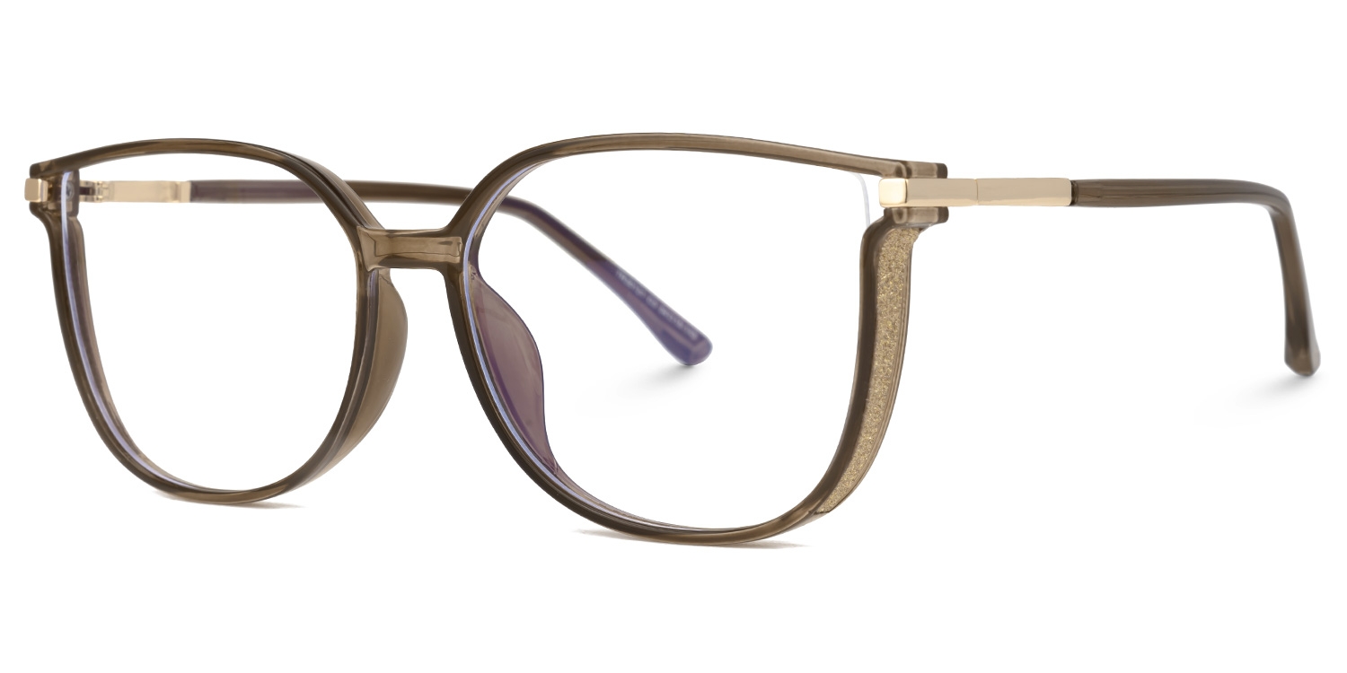 Walden Hellbraun Cateye Brille1