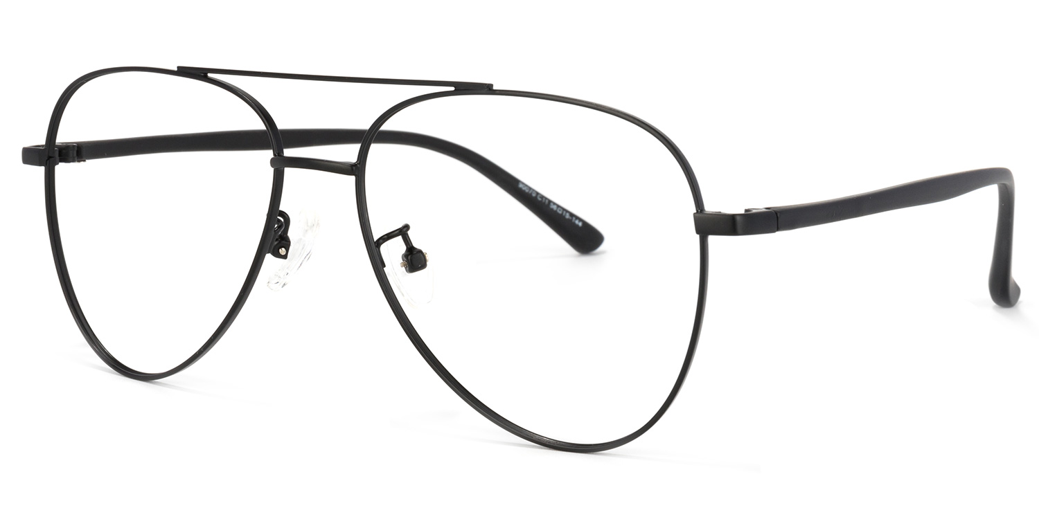 Paige Schwarz Pilot Brille1