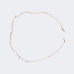 Pallu Gold Stern-Mond Brillenkette0