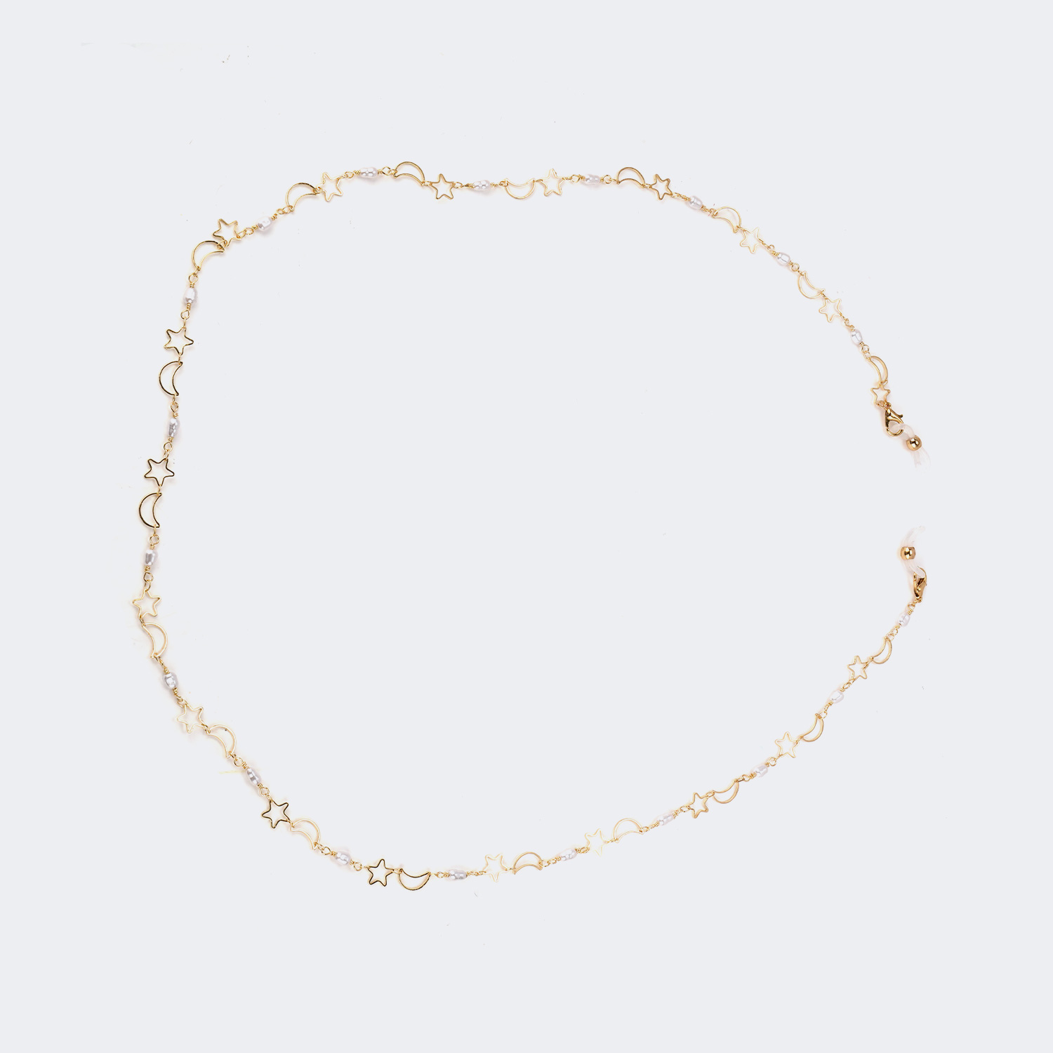 Pallu Gold Stern-Mond Brillenkette gutes Bild
