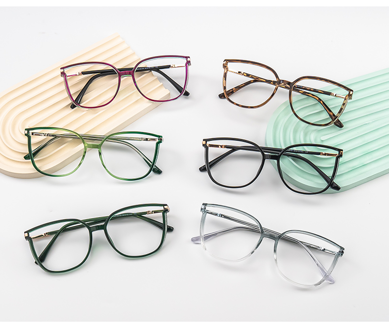 Walden Rot-Gelb Cateye Brille