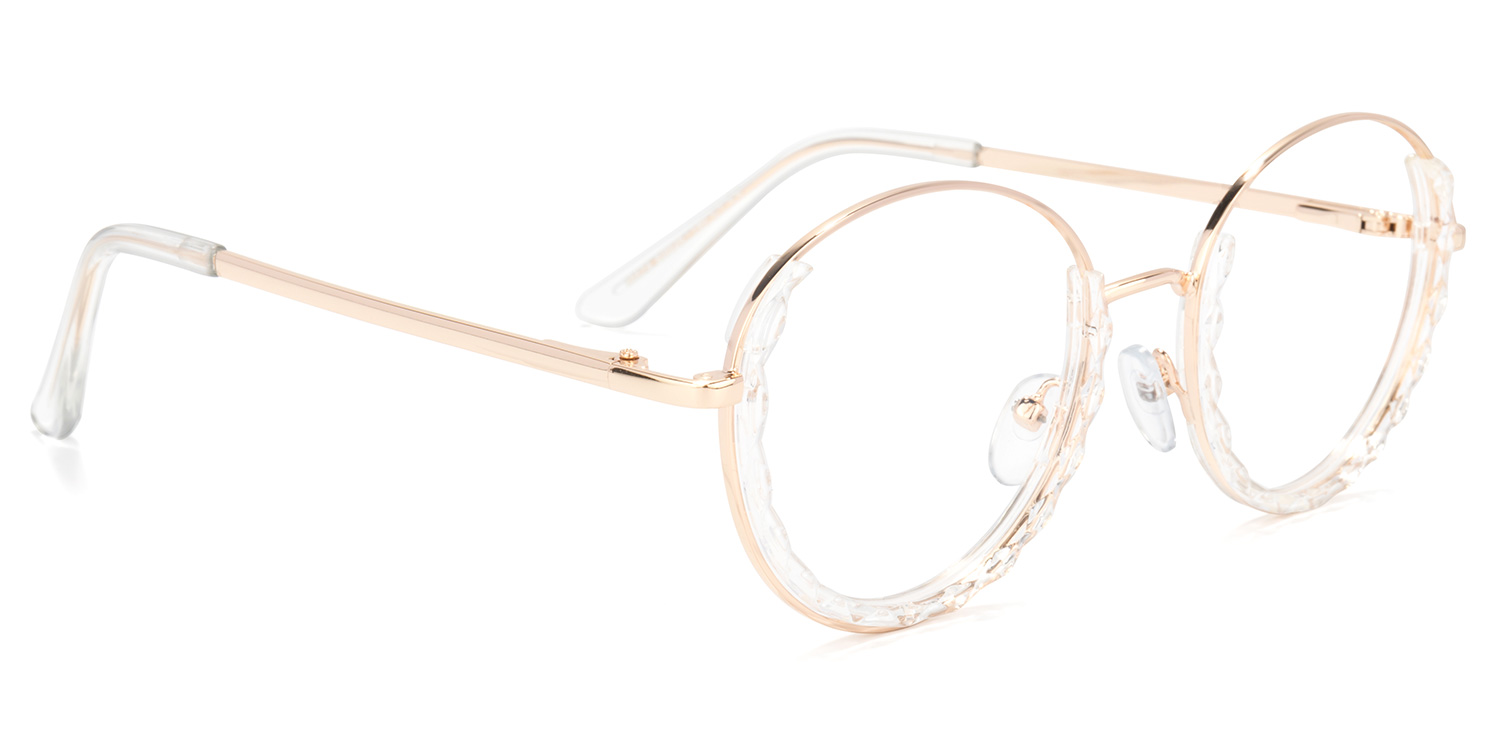 Finley Kristall Runde Brille2
