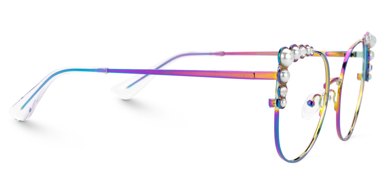 Wallice Bunt Cateye Brille3