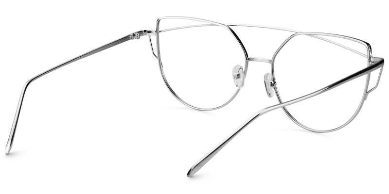 Selina Silber Cateye Brille4