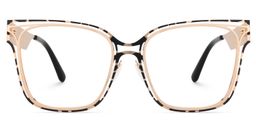 Dacarine Tortoise Quadratisch Brille1