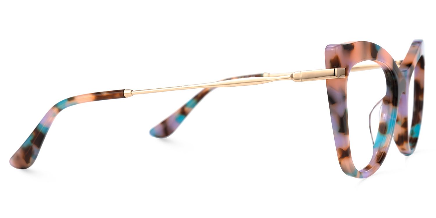Indira Bunt Cateye Brille3