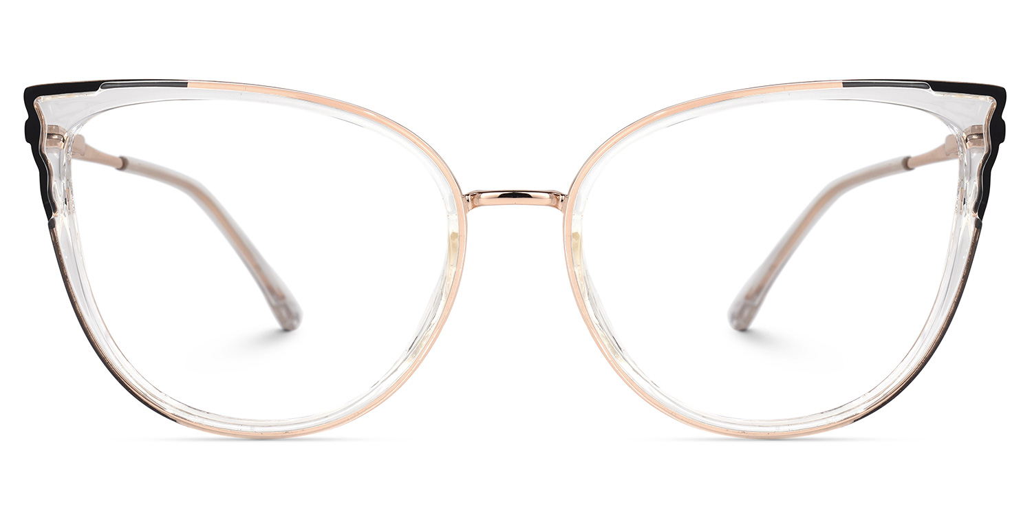 Eudora Rosa-Kristall Cateye Brille0