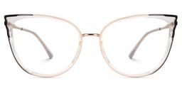 Eudora Klar Cateye Brille0