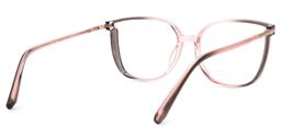 Walden Braun-Rosa Cateye Brille3