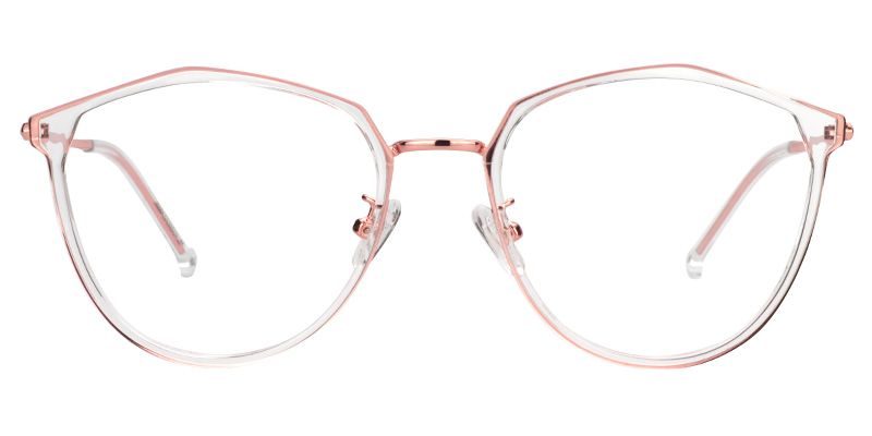 Cherry Rosa Geometrisch Brille0
