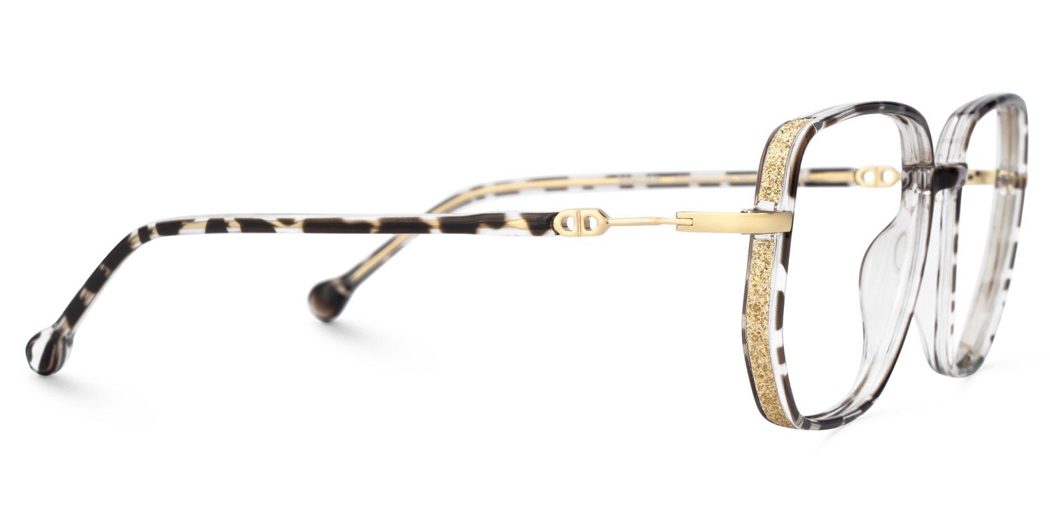 Joana Tortoise Geometrisch TR90 Brille4