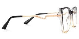 Keila Braune Cateye Brille3