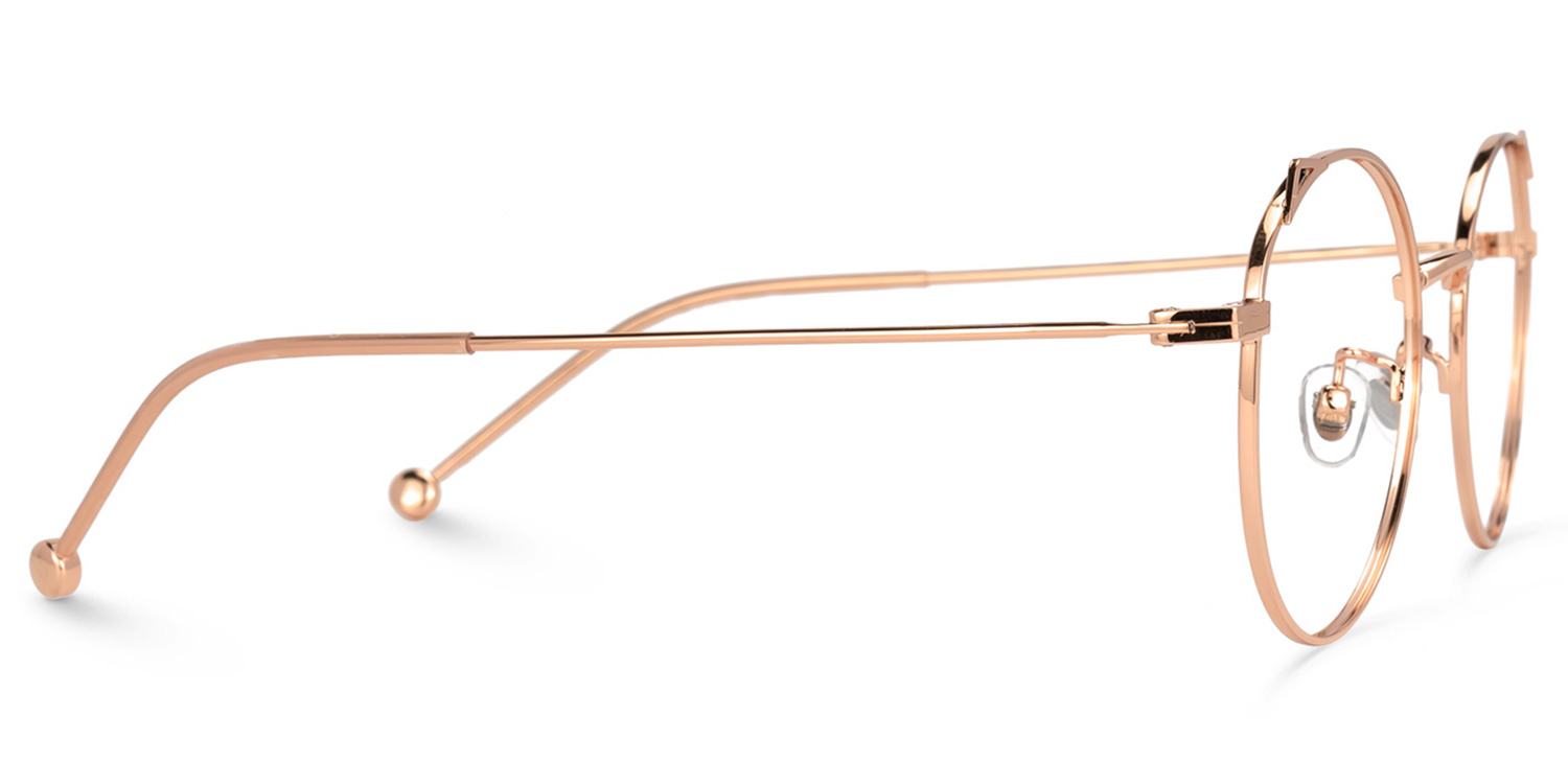 Chadwick Gold Rund Brille3