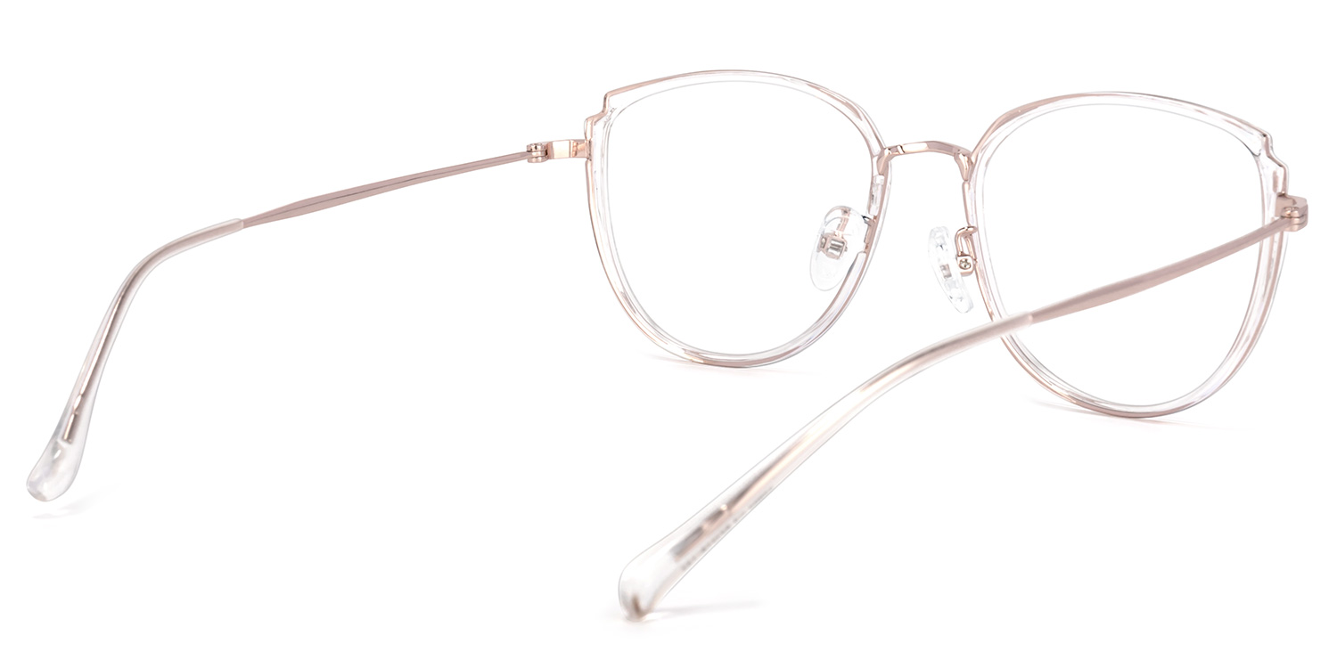 Reagan Gold Cateye Brille4