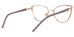 Ailsa Gold Cateye Brille3